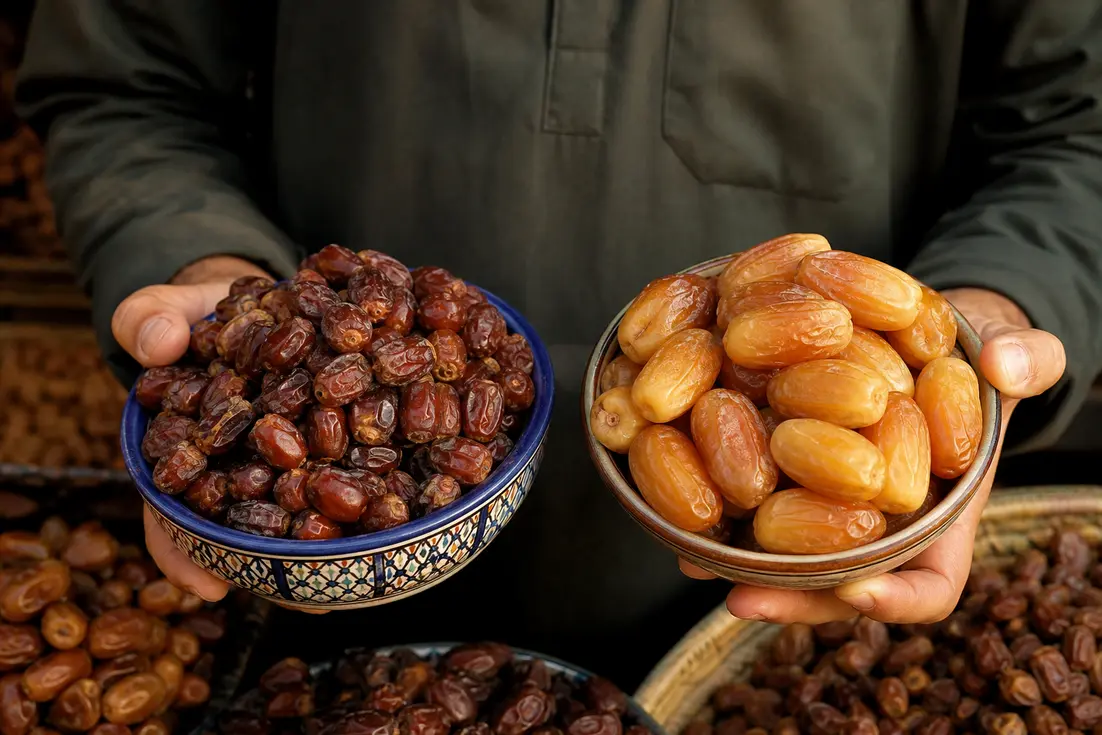 خرما خاصویی ریزه مقایسه قیمت و ارزش خرید با انواع مشابه