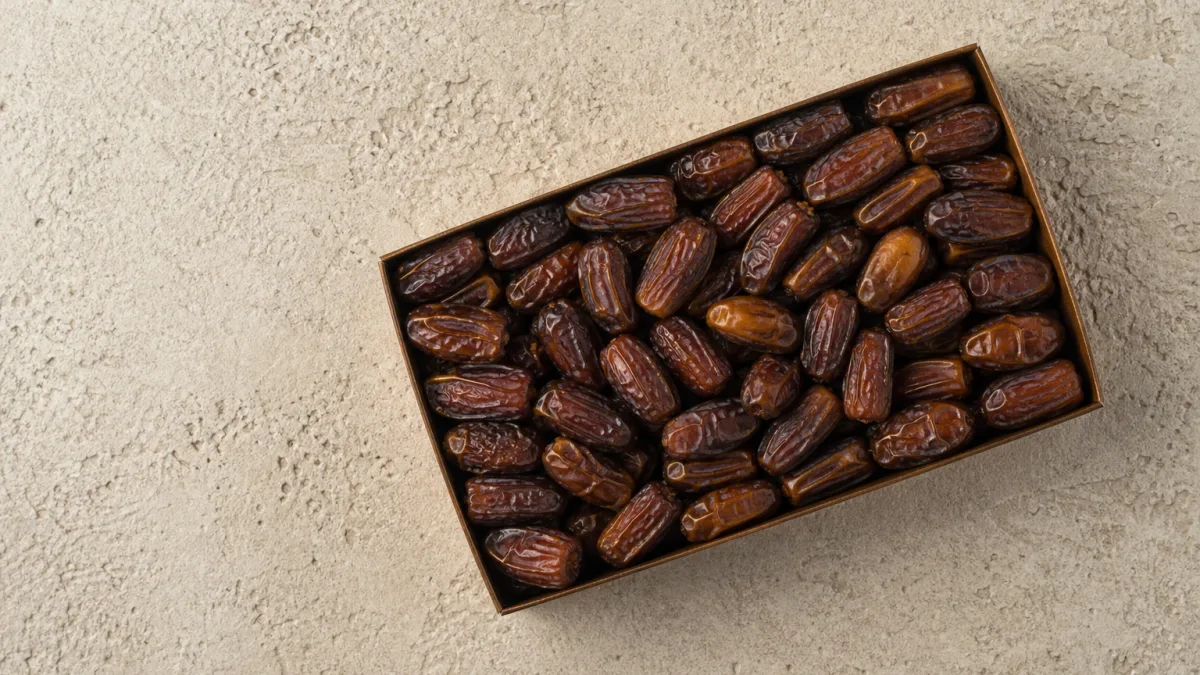 خرید خرما خاصویی مزمز بافت نرم بستهبندی مطمئن