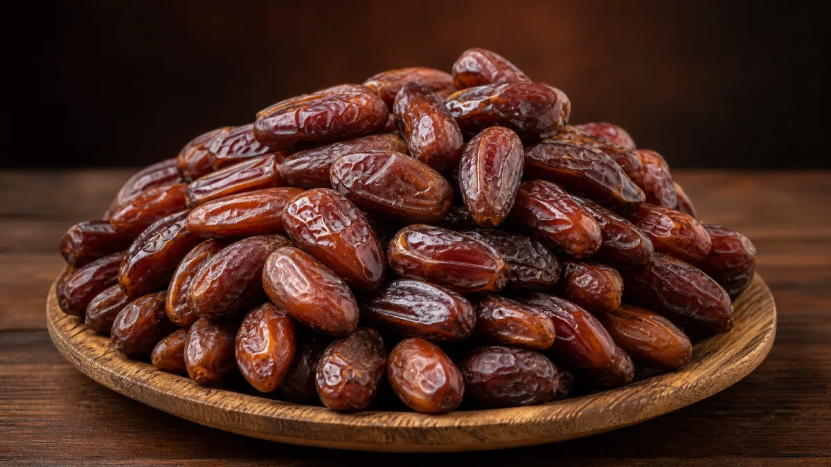 خرما خاصویی نرم بافت براق و چیدمان شکیل بستهبندی